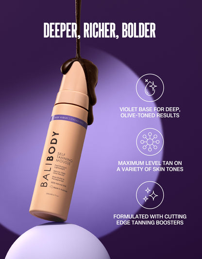 Deep Violet Self Tanning Set