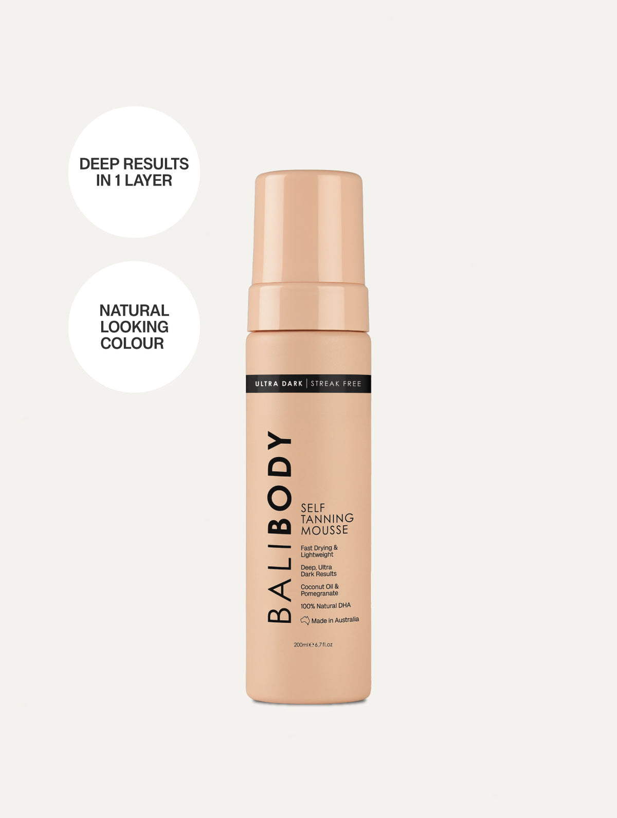 Ultra Dark Self Tanning Mousse